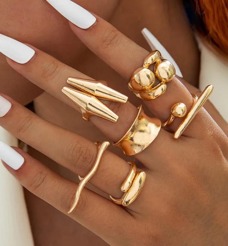 Gold bar ringset image