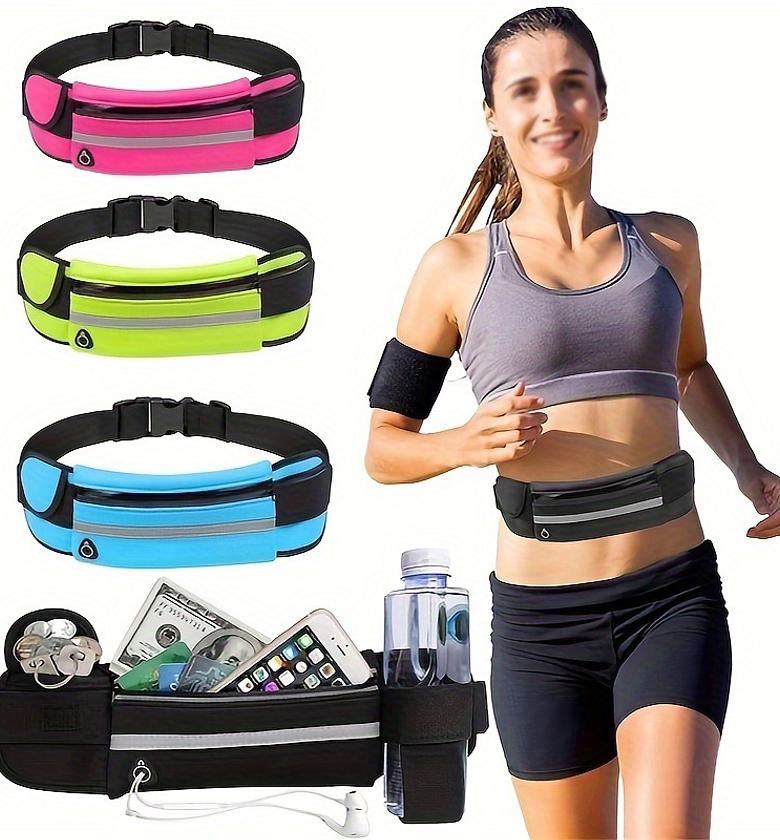 Running Belt Waist Bag with Bottle Holder  image