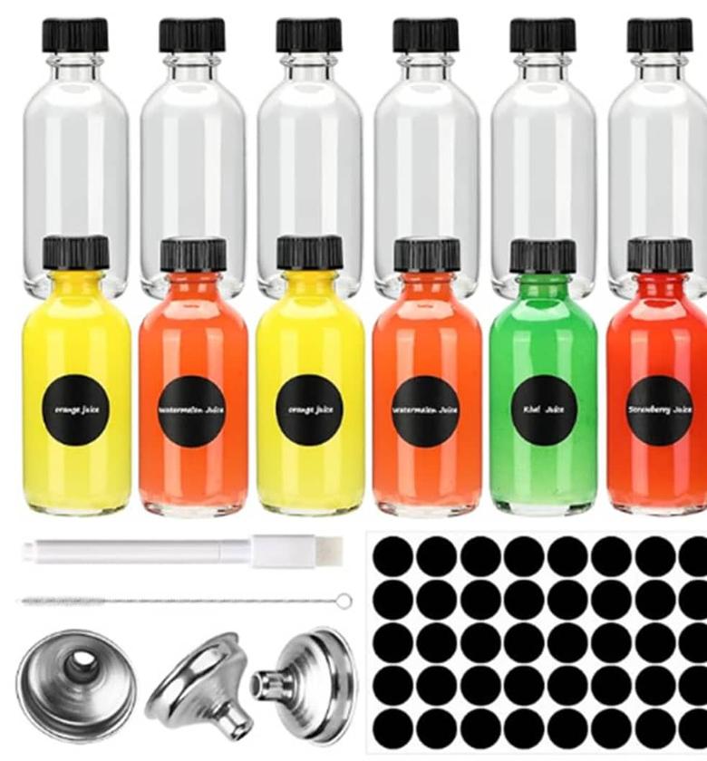 Ginger Shots Essential Glass Bottles image