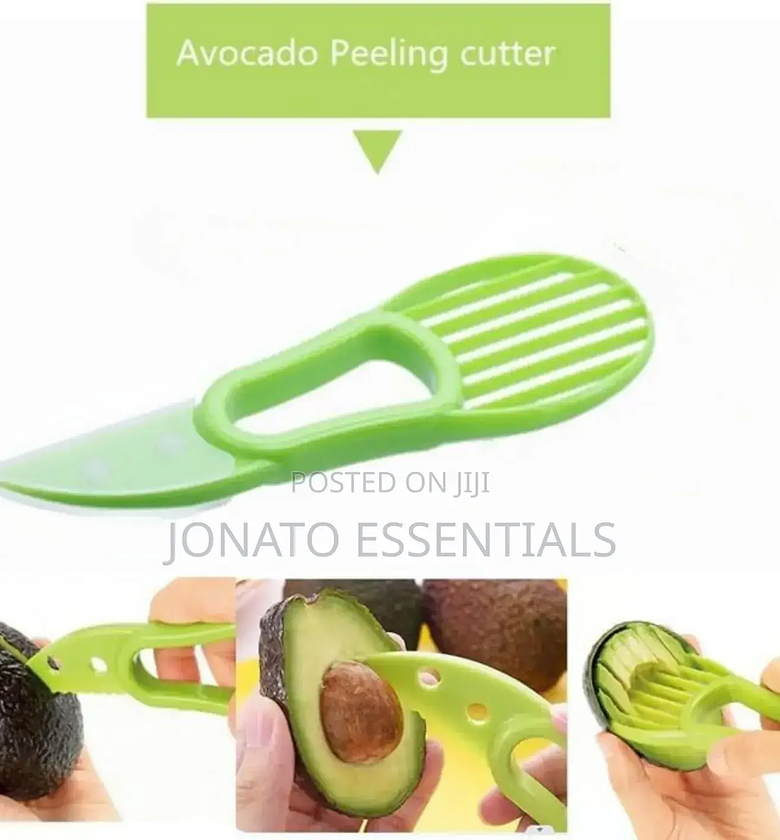 Avocado Slicer, Peeler and Cutter image