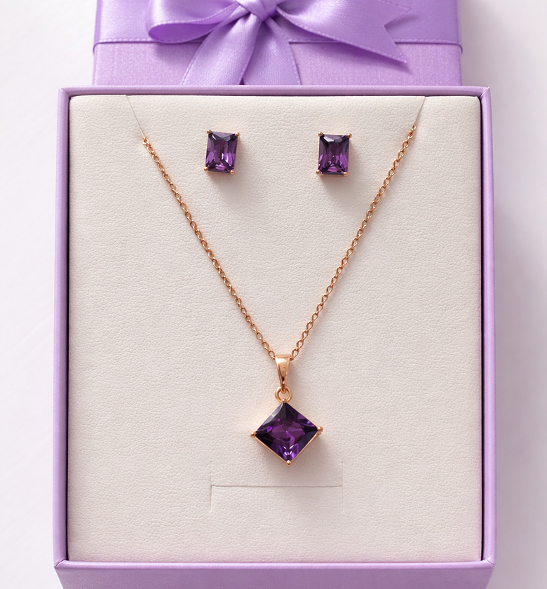 Royal Purple crystal set image