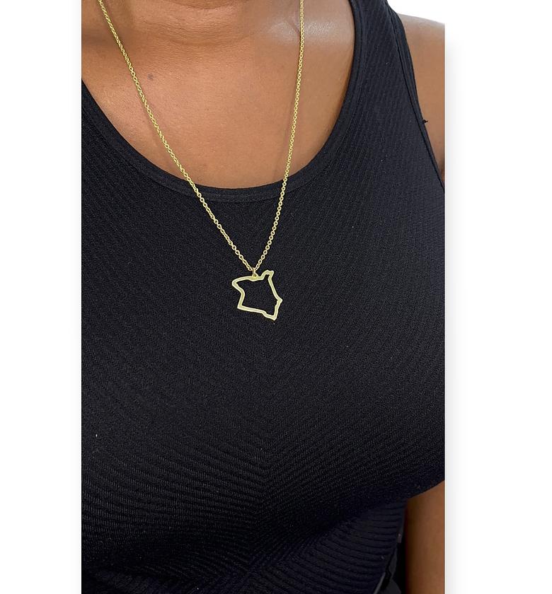 Amake Brass Necklace  image