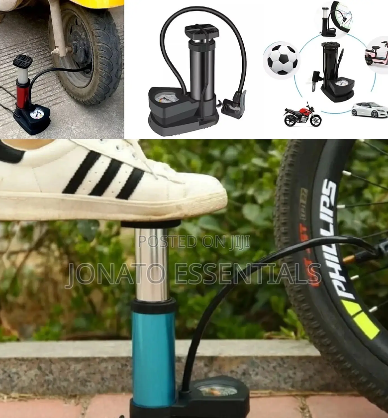 Foot Pump, Vehicle Wheels Pump, Ball Pump, Bicycle Pump image