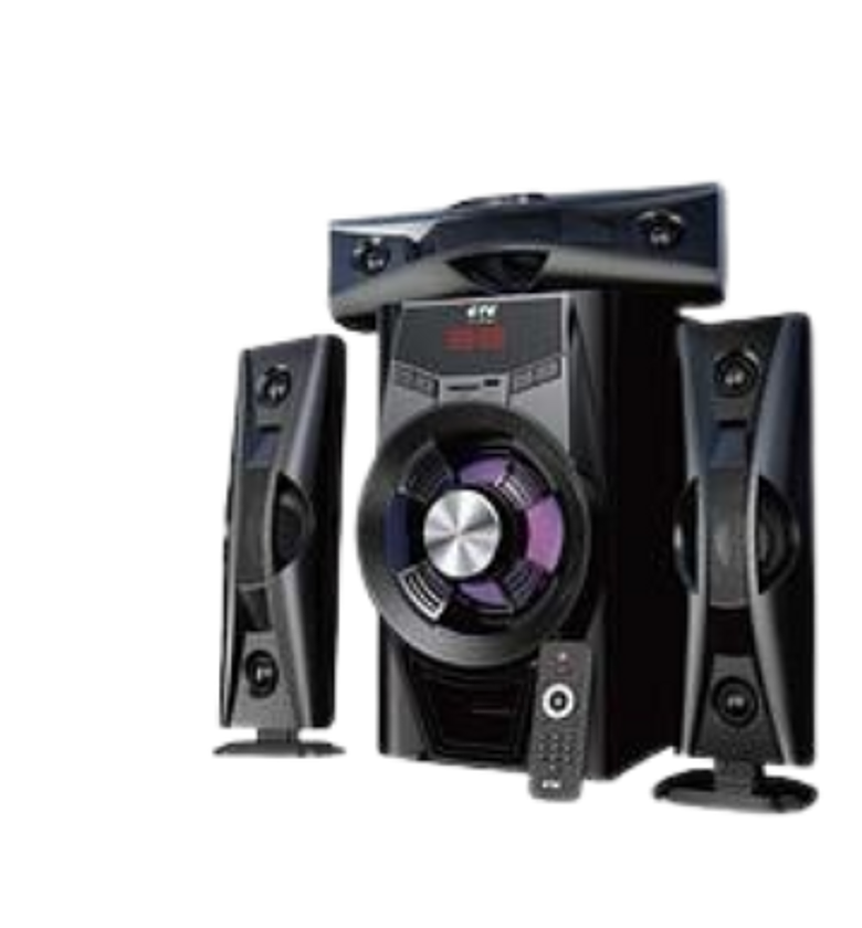 Woofer. CTC CT-6003 3.1CH SUPER BASS Subwoofer 20000W PMPO BT/USB/SD/FM/AUX image