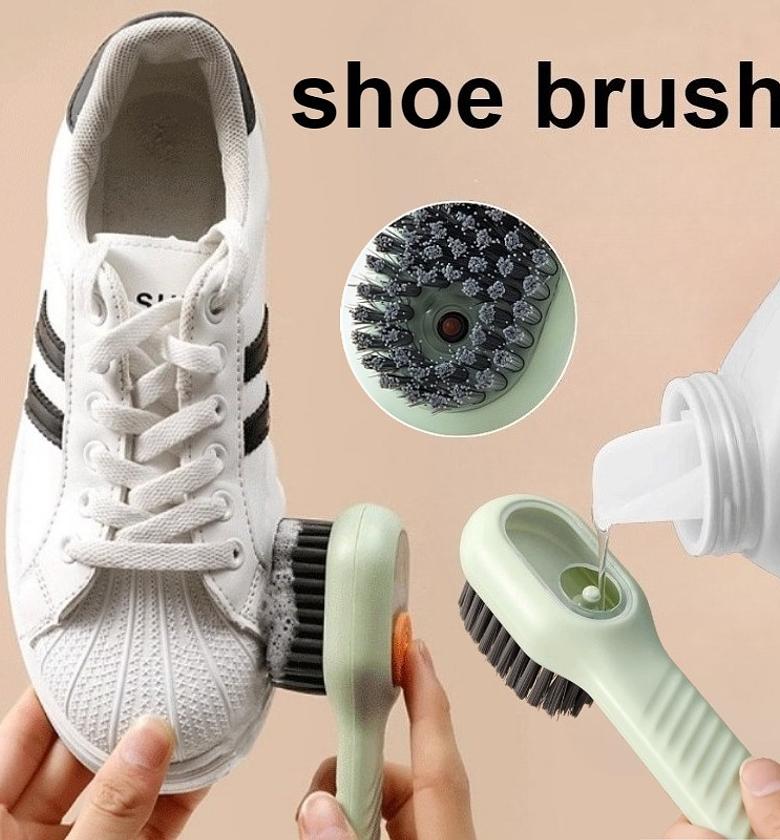 Multifunctional Cleaning Brush With Liquid Soap Dispenser image