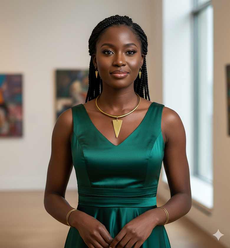 Imani Brass Choker image