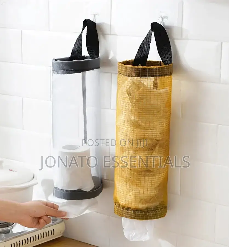 Wall Mounted Garbage Bag Storage Organizer image