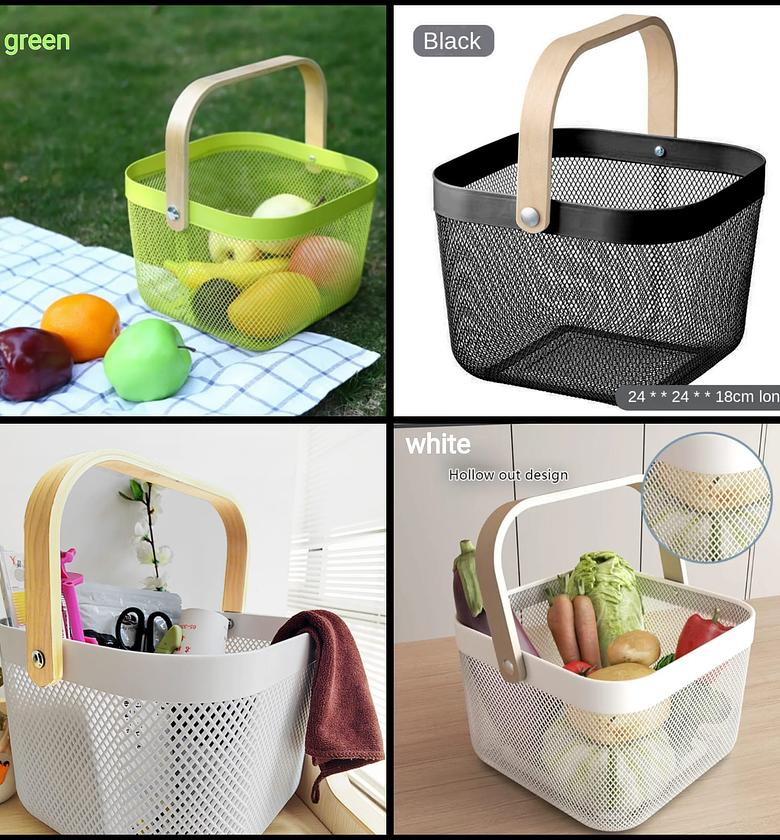 Storage/Fruit Basket With Handles image