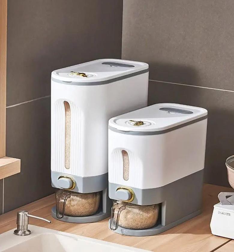 Large cereal storage/dispenser. image