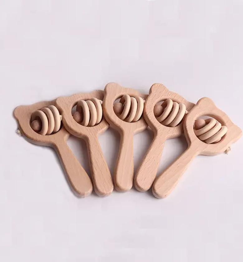 Wooden Rattles image
