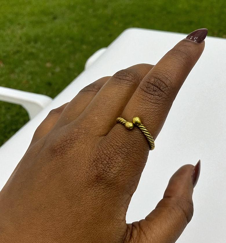 Tumelo Brass Ring Adjustable  image