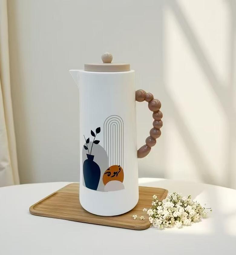 Nordic Beaded-Handle 1 Litre Thermo Flask image