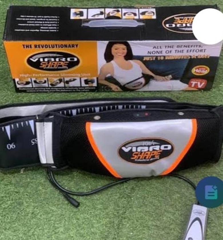 Vibra ting Belt. Men /Women Electric Vibrating Slimming Massage Belt Massager  image