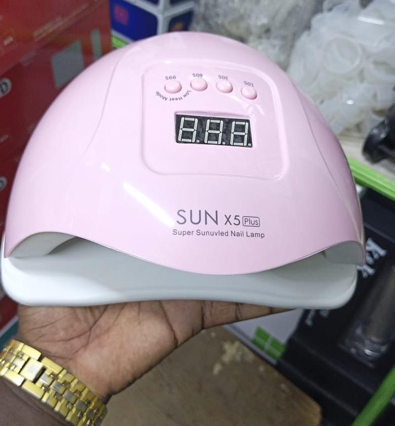 Professional UV/LED nail lamp. SUN X5 Plus Super Sunuvled Nail Lamp.  image