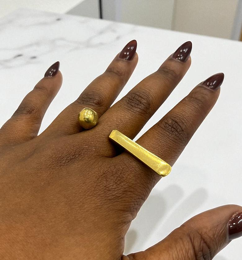 Adira Brass Ring Adjustable  image