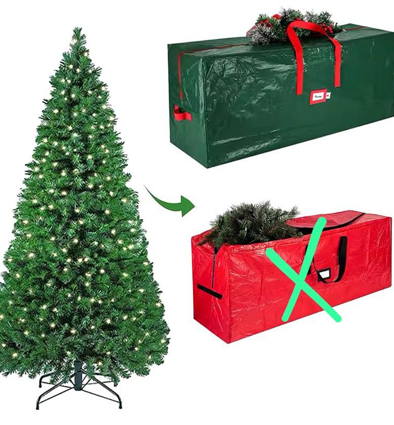 Christmas tree storage Bags.  image