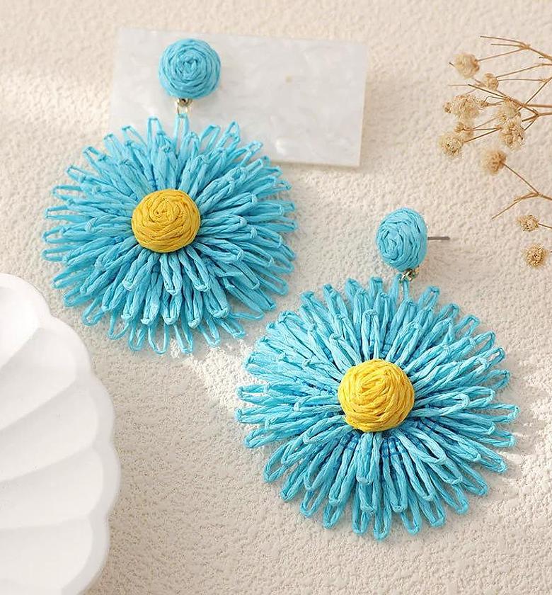 Raffia Earrings  image