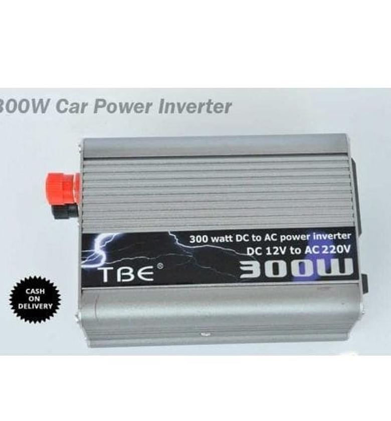 TBE 300W 12V PURE SINE WAVE POWER INVERTER W/ USB Input 12V DC TO AC 220V image