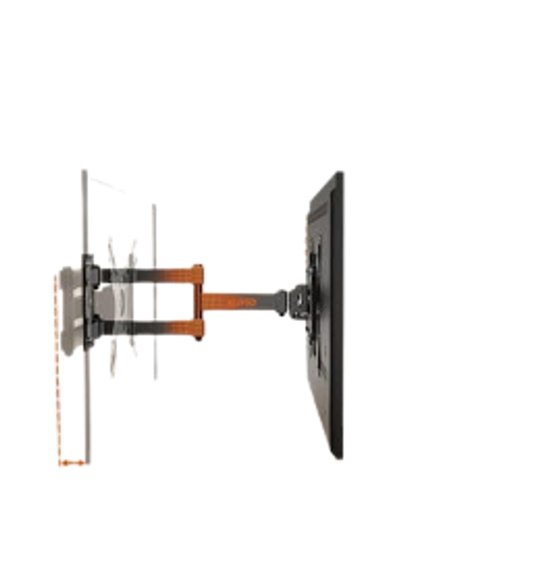 TV MOUNT. Full-Motion TV wall mount For Size 14inch To 42inch TV image