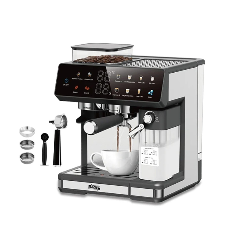 DSP 3-in-1 Professional Espresso Coffee Maker with 20-Bar Pump image