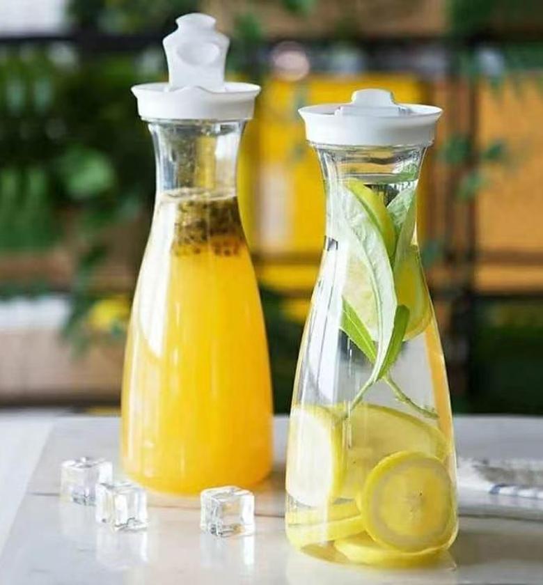 1.1L Acrylic Clear Fridge Bottle image