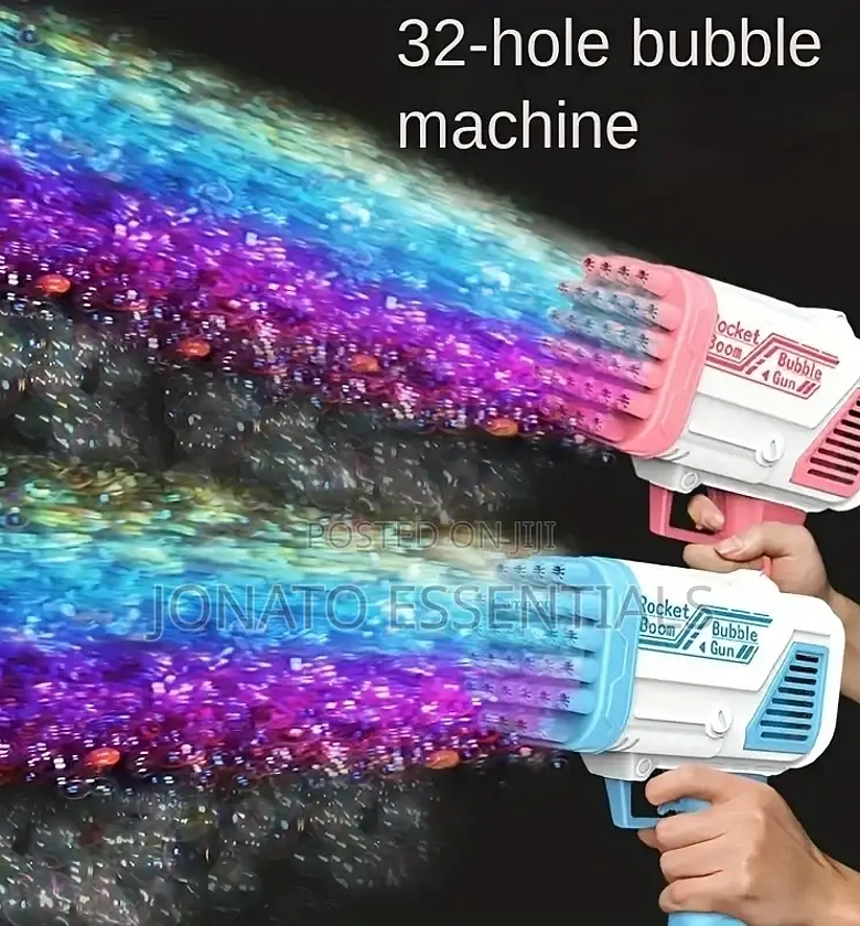Electric Bubble Gun, Bubble Blower and Maker image