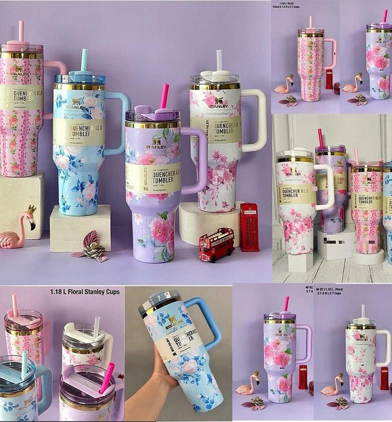 Floral 1200ml   Stanley Cup image