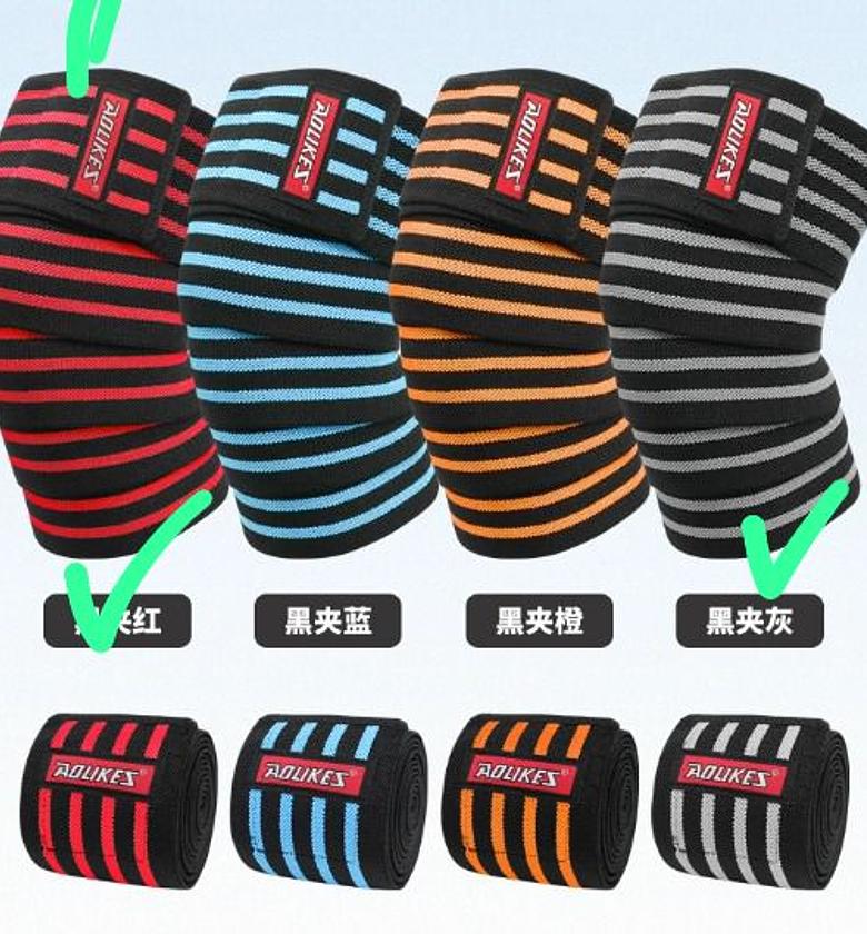 Men pair for Knee Wraps  image