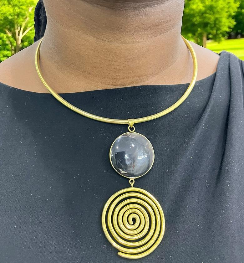 Zaire Brass Choker image