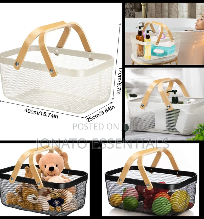 Big Storage/Fruit Basket With Handles image