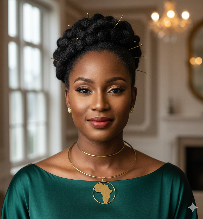 Amara Brass Choker image