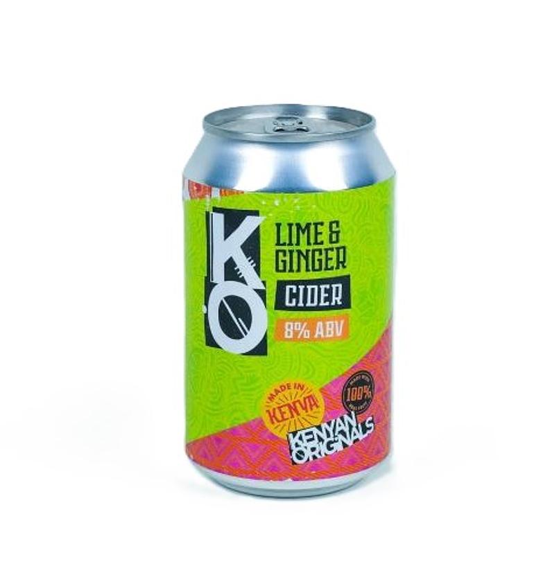 KO Lime and Ginger Can image