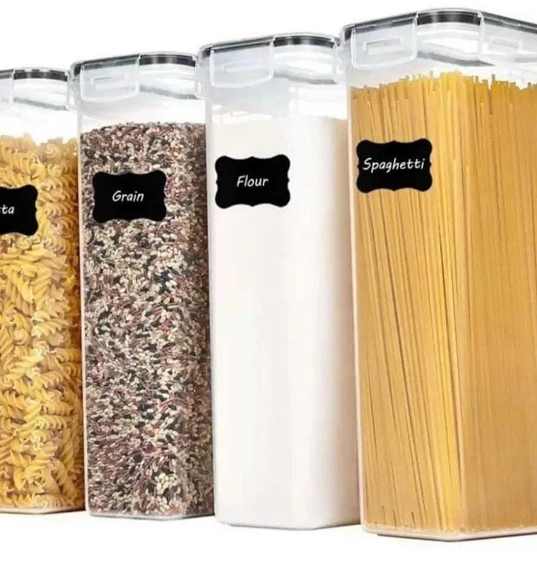 4pcs BPA-Free Airtight Food Storage Containers image