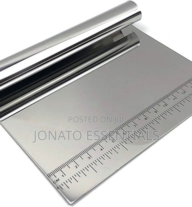 Stainless Steel Pastry Scrapper, Dough or Pizza Scraper image