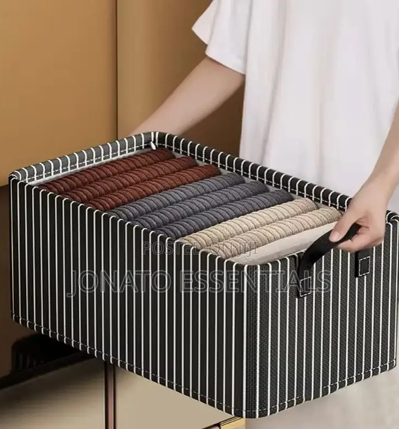 Foldable Clothes Storage Box and Organizer image