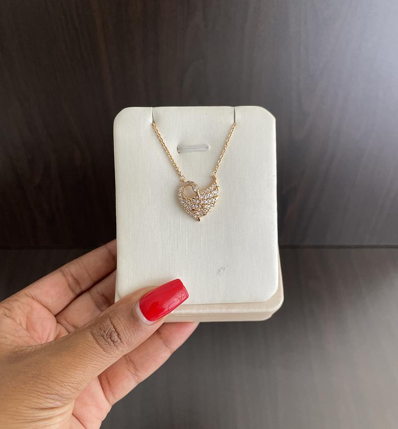 Solene Swan Necklace  image