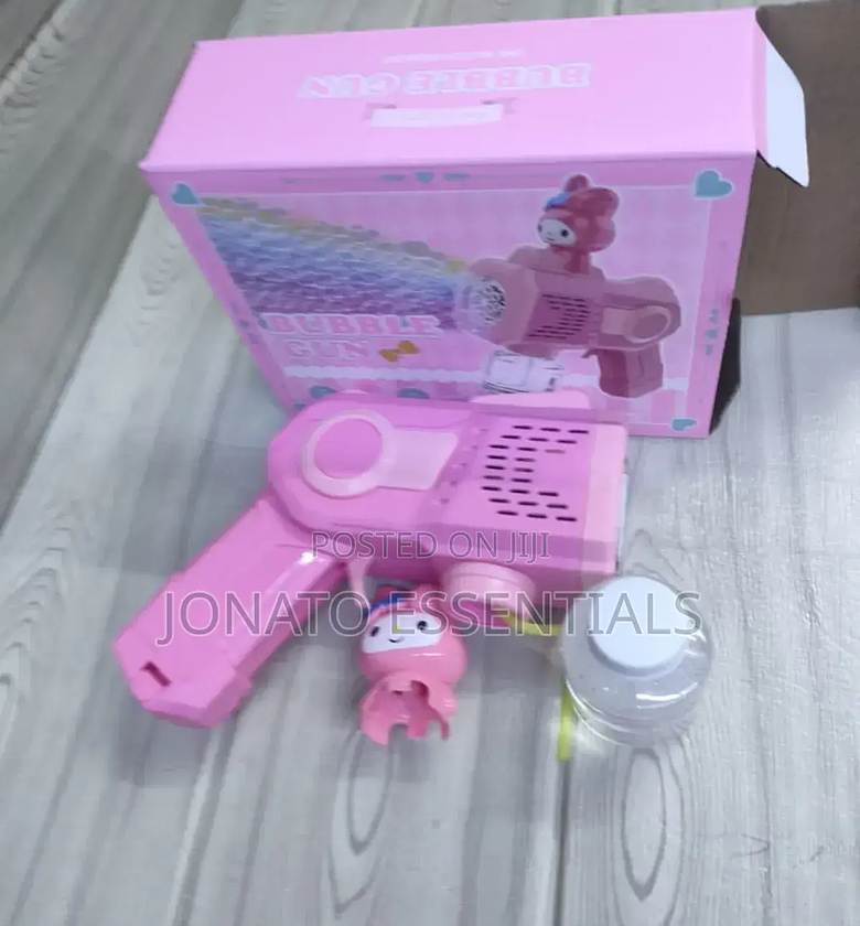 Electric Bubble Gun Blaster for Kids image
