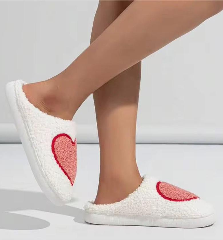 Valentine Heart Ultra-Soft Comfort Slippers image