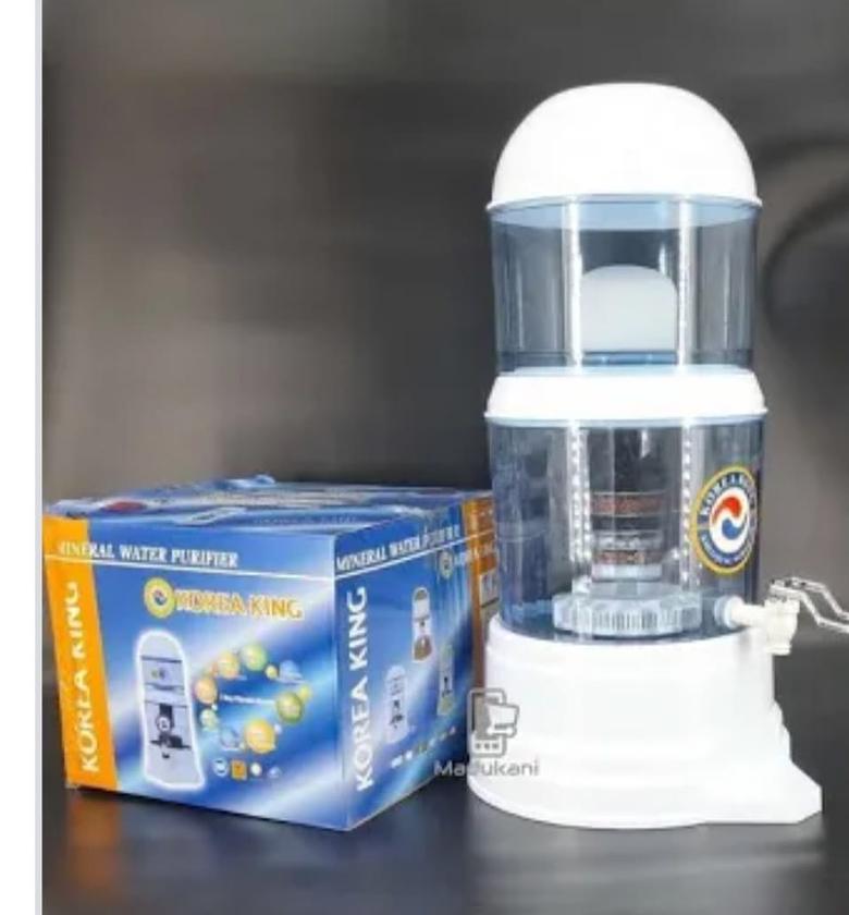Water Purifier. Korea King Tap/ Well/ Bore Hole Salty Water Purifier 7 Filter Stage + Tap image