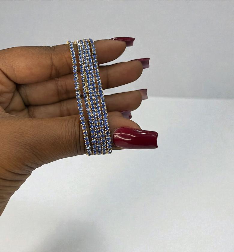 Crystal Clear Stretchy Bracelets image