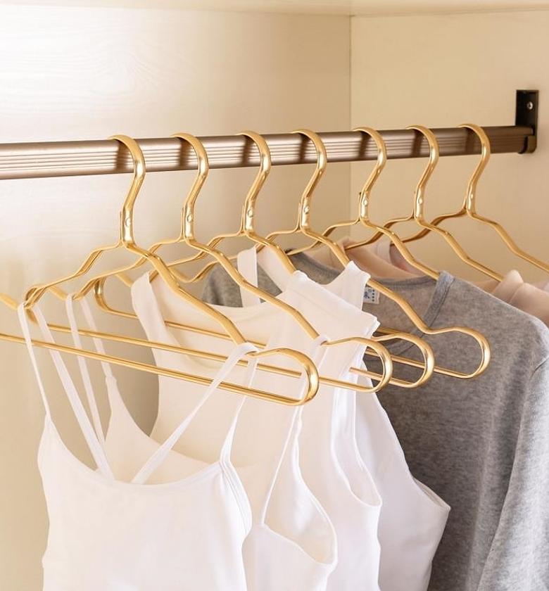 Aluminum Alloy Clothing Hanger 5pcs image