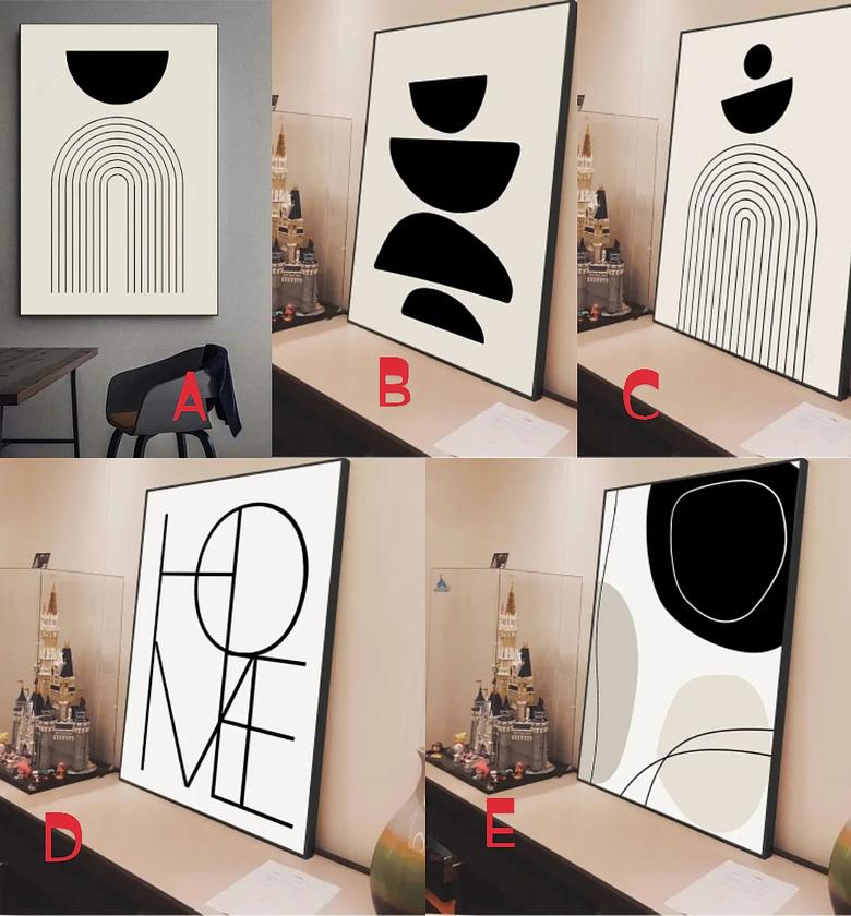 Minimalist Abstract Wall Art Decor image