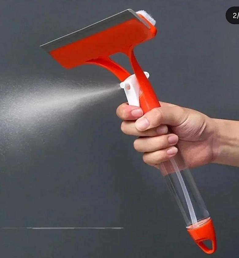 3-in-1 Car Spray Double Sided glass Wiper/squeegee image