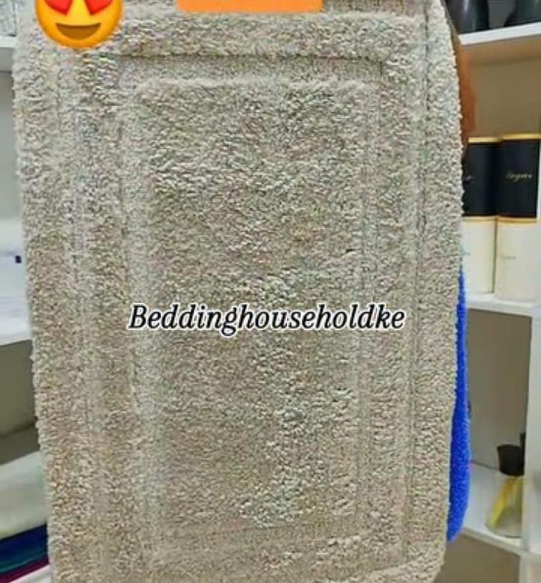 Rubber bottom door mat Size 50cmx80cm image