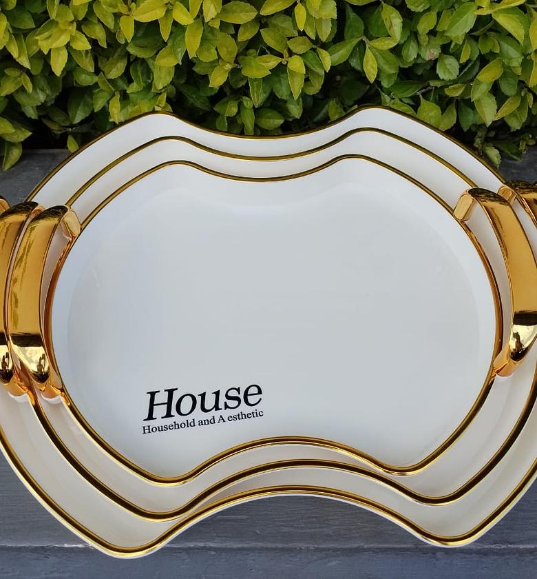 Classic serving tray  image