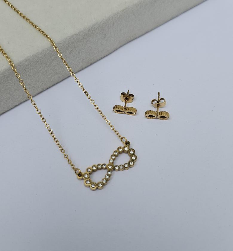 Studded infinity set image