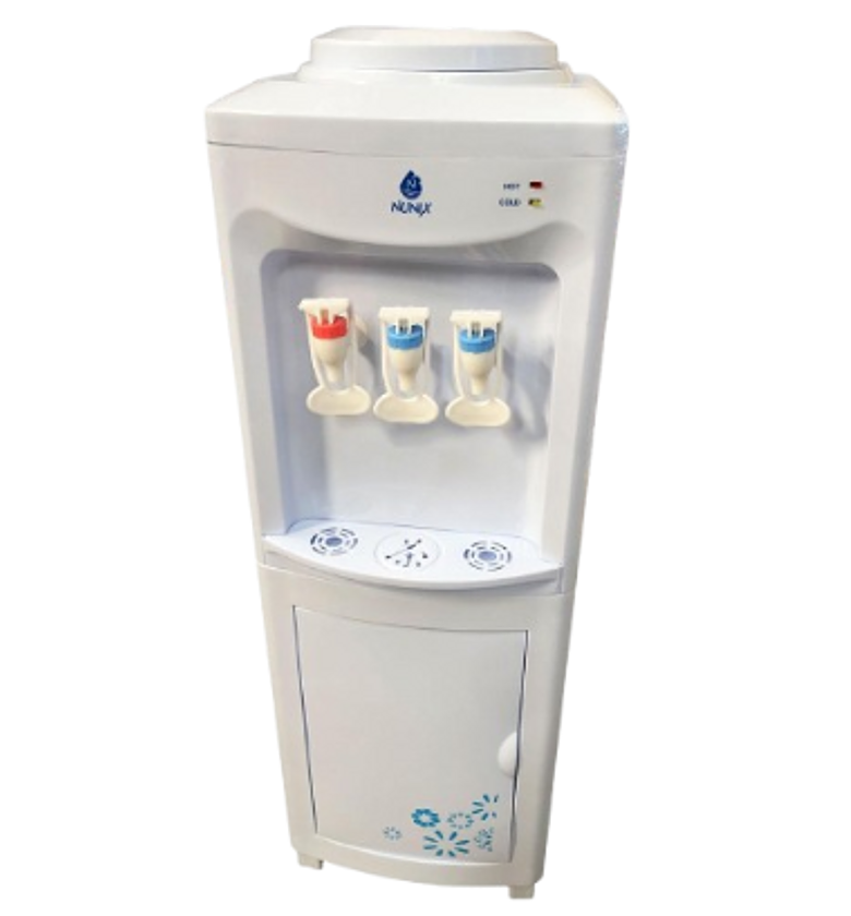 Water Dispenser. Nunix Energy Efficient Hot, normal And Cold Water Dispenser,3 Taps image