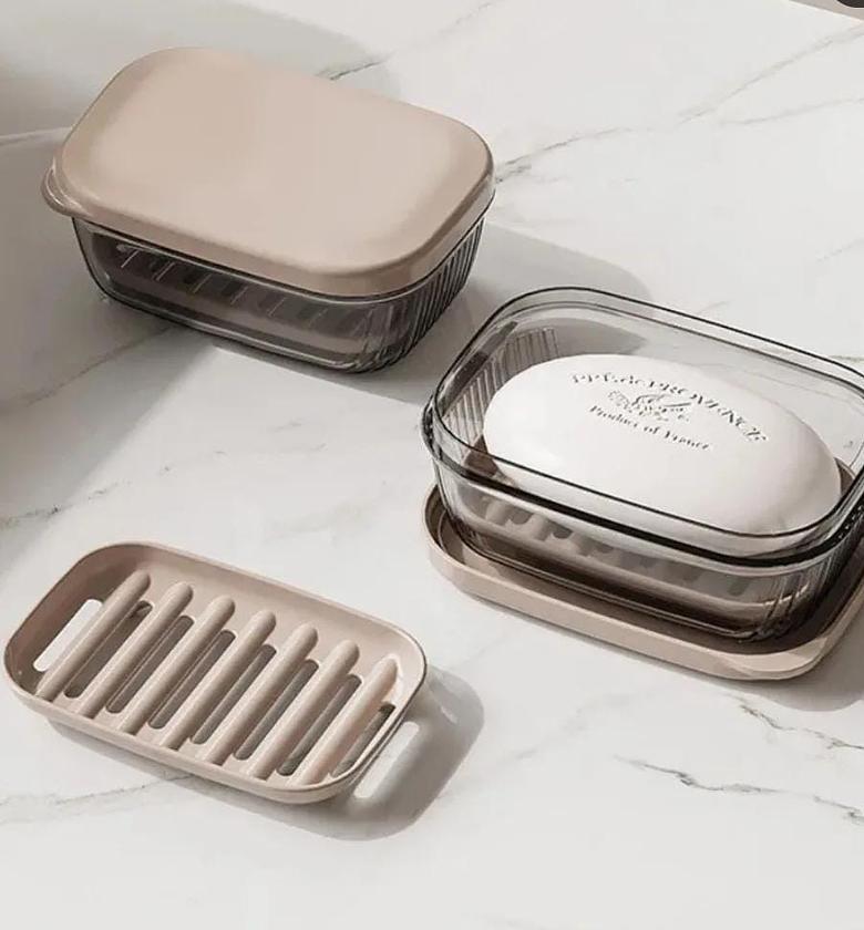 Portable travel soap dish/holde image