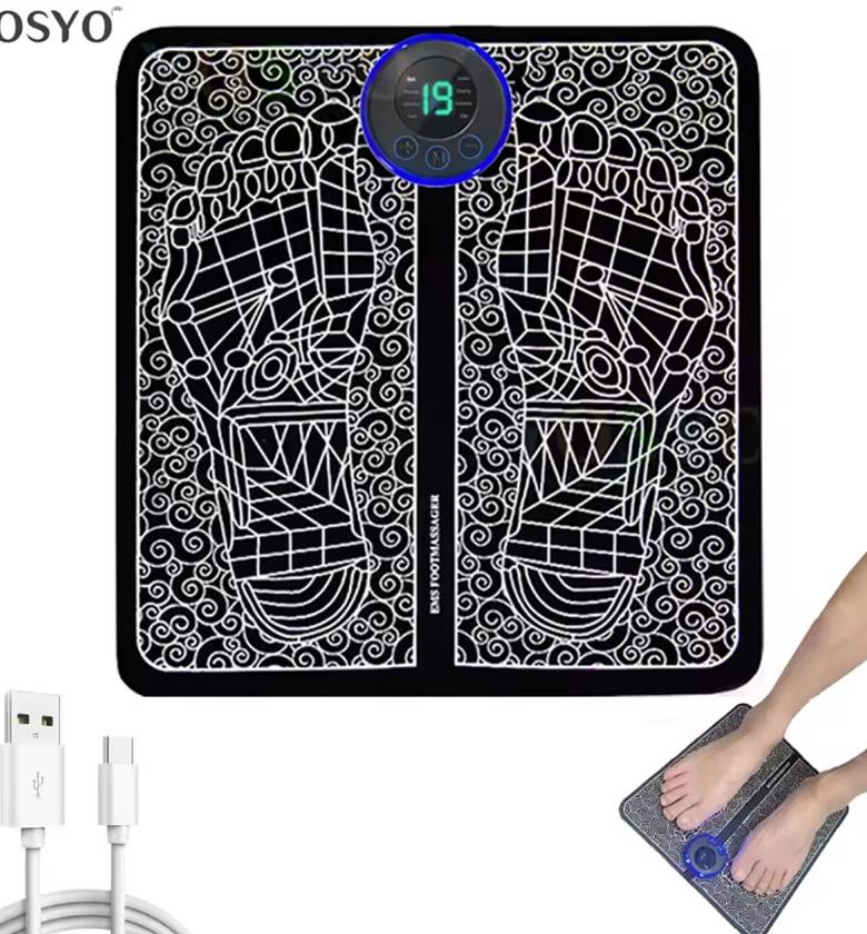 Electric Ems Foot Massager Mat for Aching Feet Circulation image