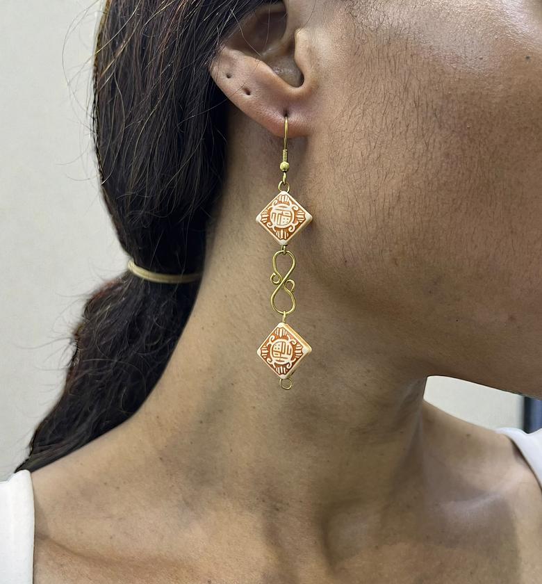 Patina  Drop Earrings image